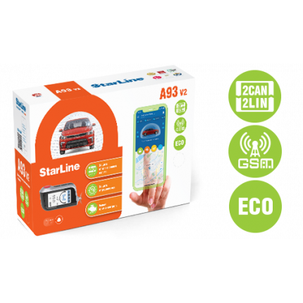 StarLine A93 v2 2CAN+2LIN GSM ECO